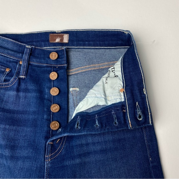 MOTHER The Pixie Rider Ankle Jean Taxi! High Waist Size 25 - Picture 10 of 16